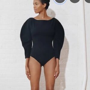 Mara Hoffman Waffle Knit BodySuit S